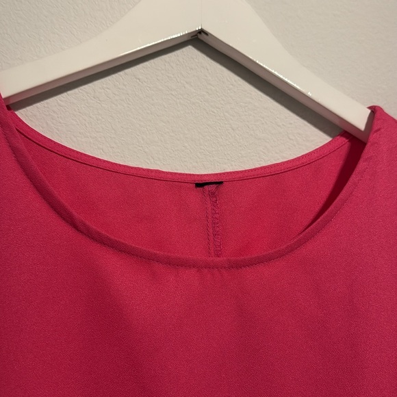 Pink Ruffle Sleeve Dress - Picture 3 of 4